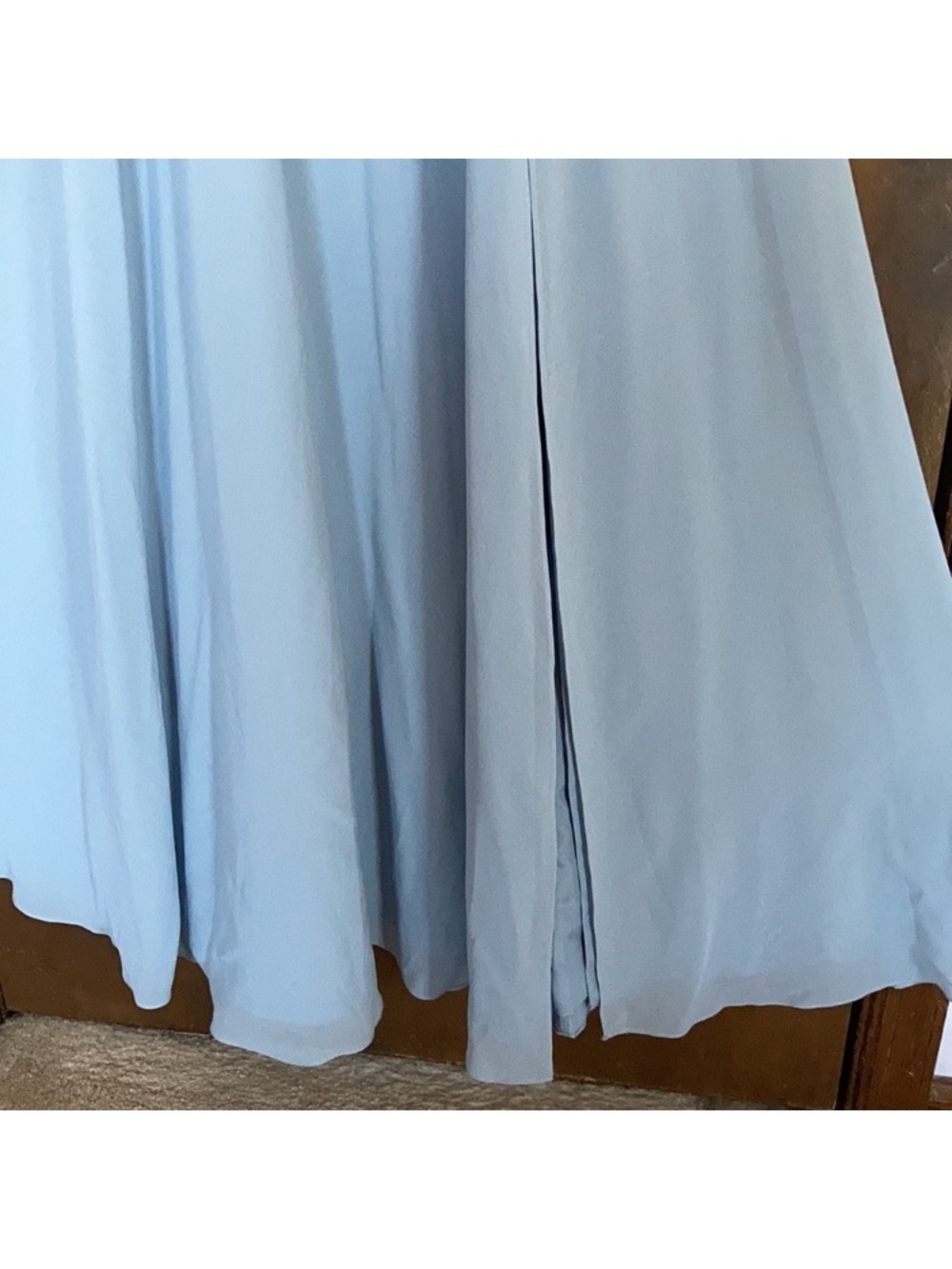 Celebrate db studio long gown w slit evening wedding event prom dress size 6 - Picture 8 of 16